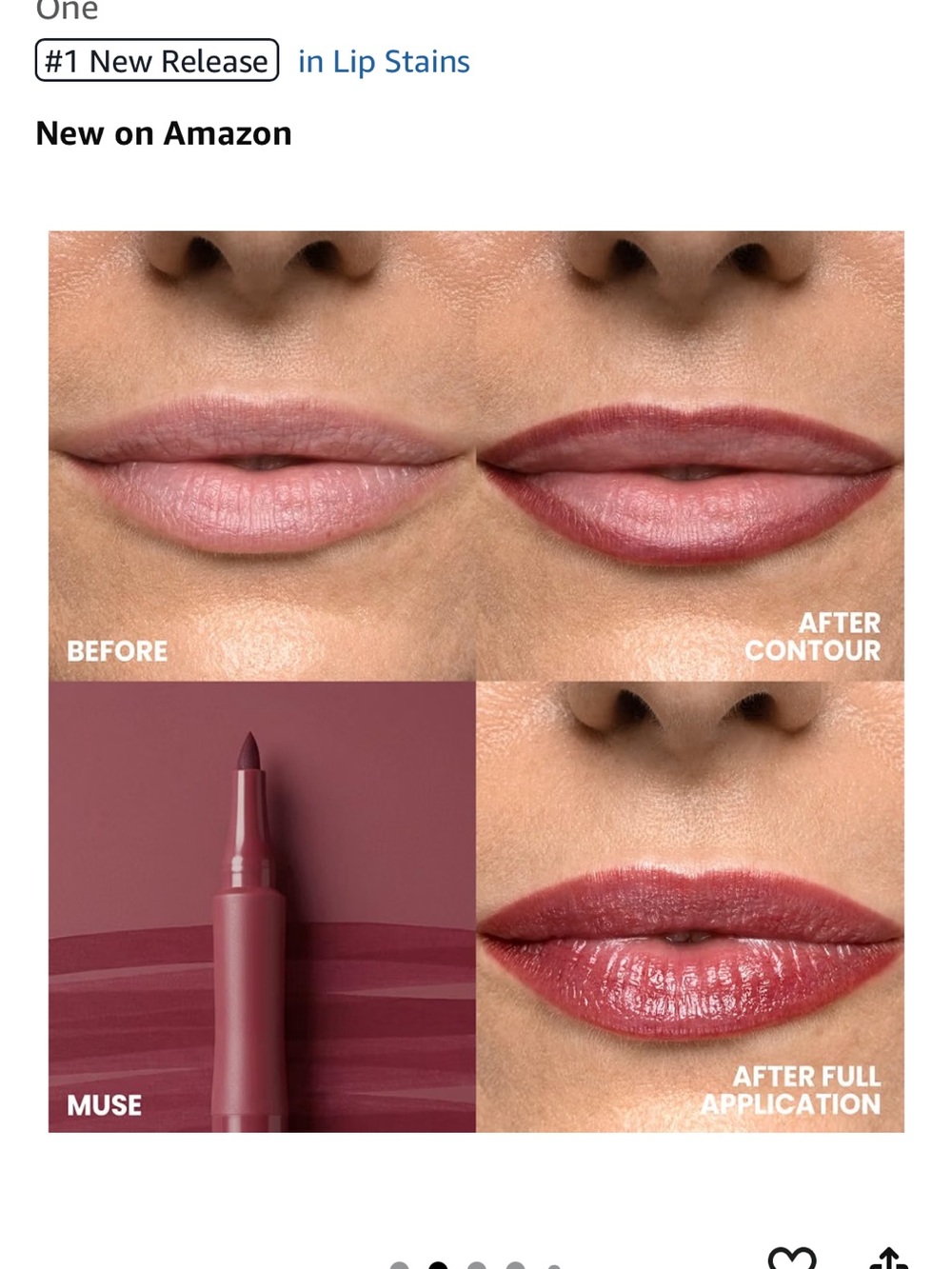PrimeLip Lip Stain Pen in Muse